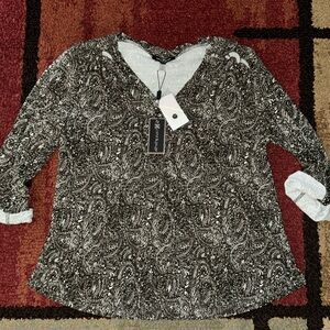 NWT Cable & Gauge‎ Women’s Blouse